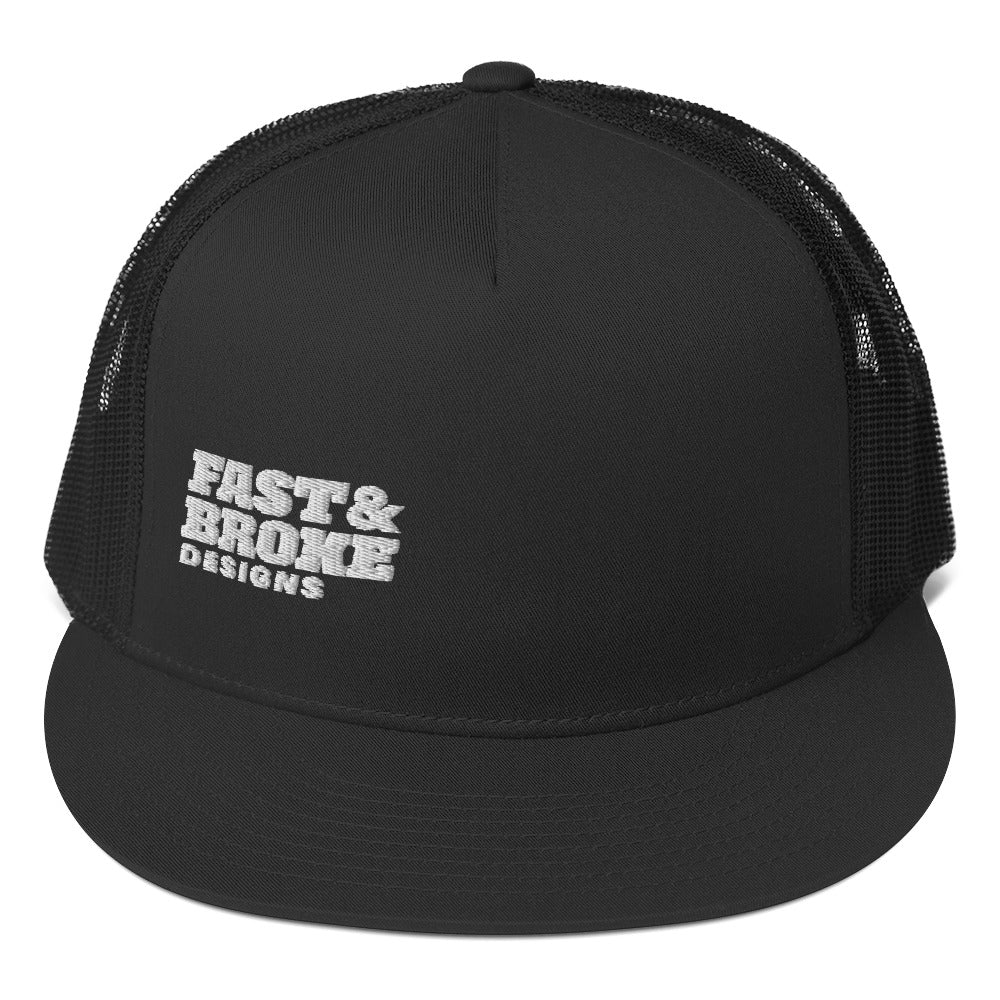 Fast and Broke Trucker Cap 2