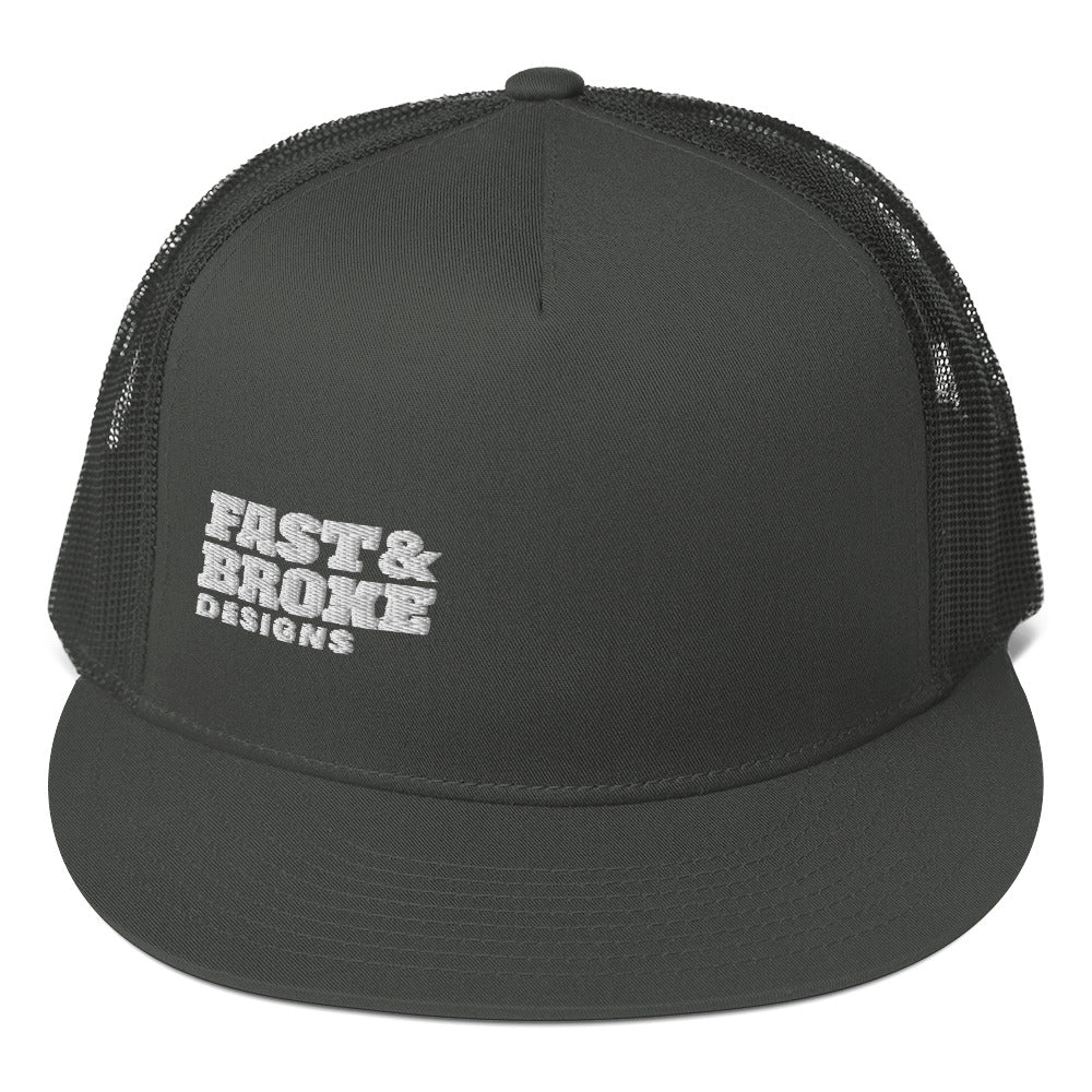 Fast and Broke Trucker Cap 2