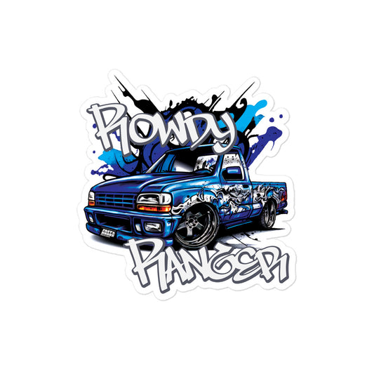 Rowdy Ranger Bubble-free stickers