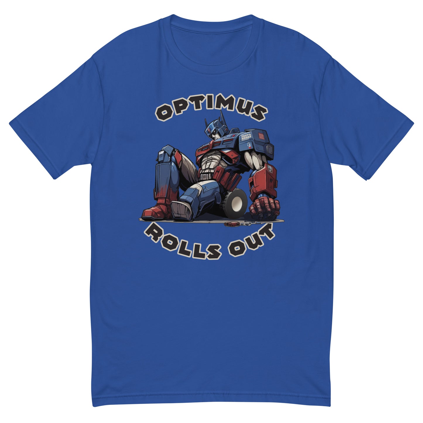 Optimus Rolls Out - Short Sleeve T-shirt