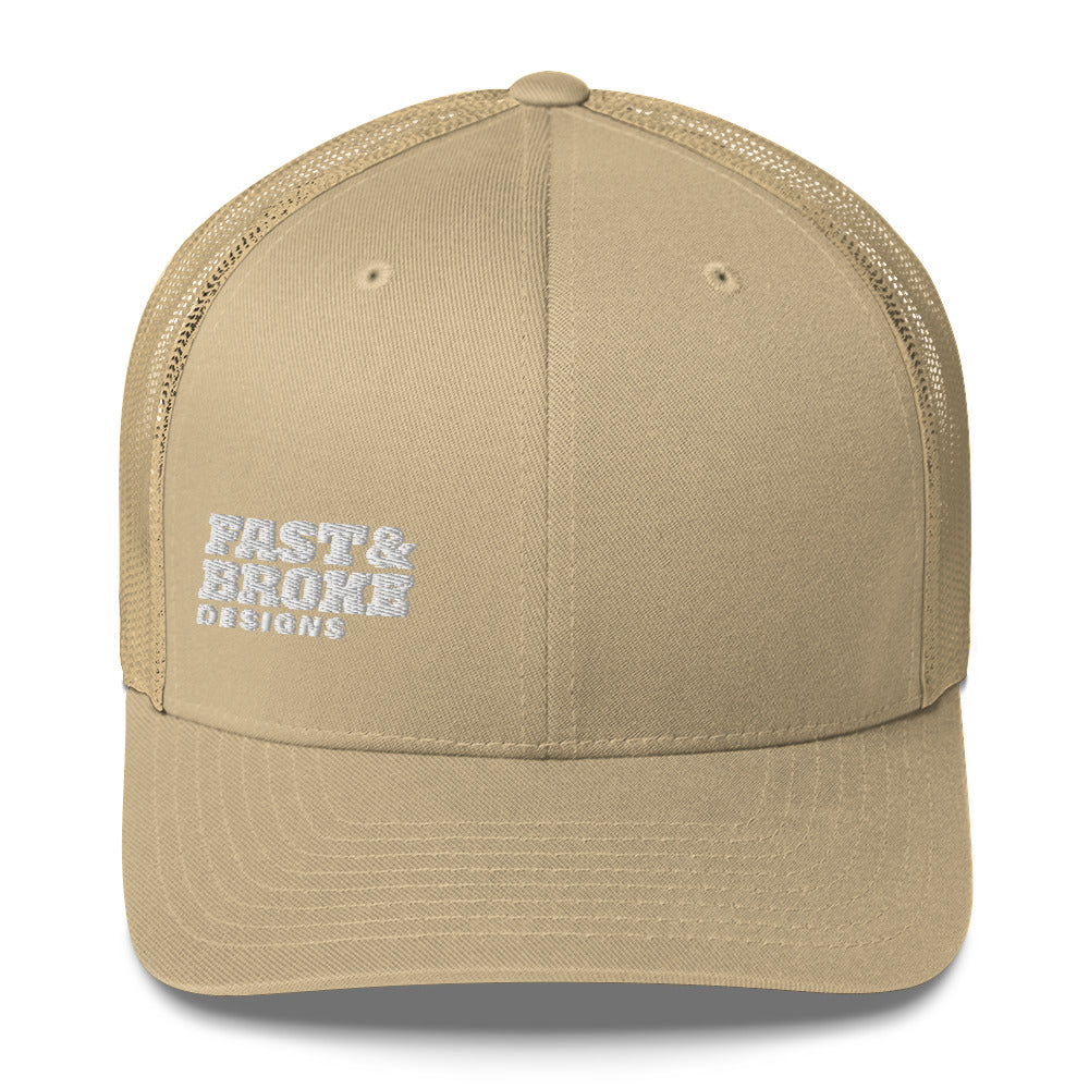 Fast and Broke Trucker Cap 1