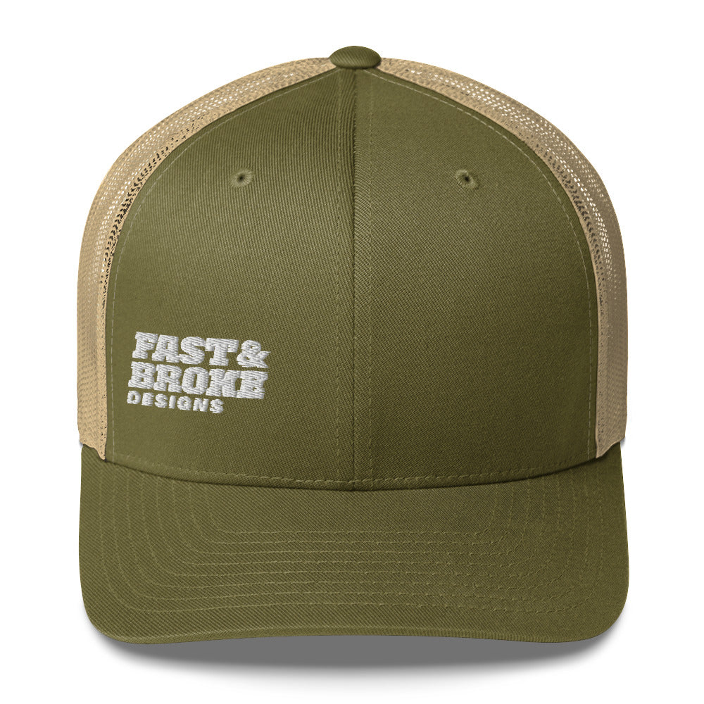 Fast and Broke Trucker Cap 1