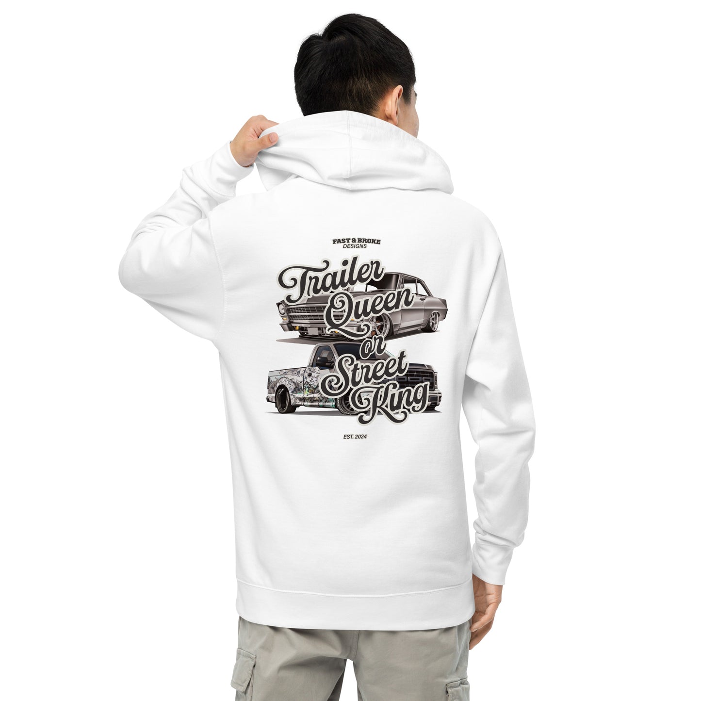 Trailer Queen or Street King Unisex midweight hoodie