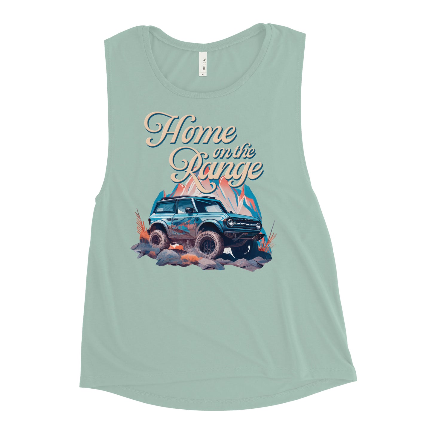 Home On The Range Ladies’ Muscle Tank