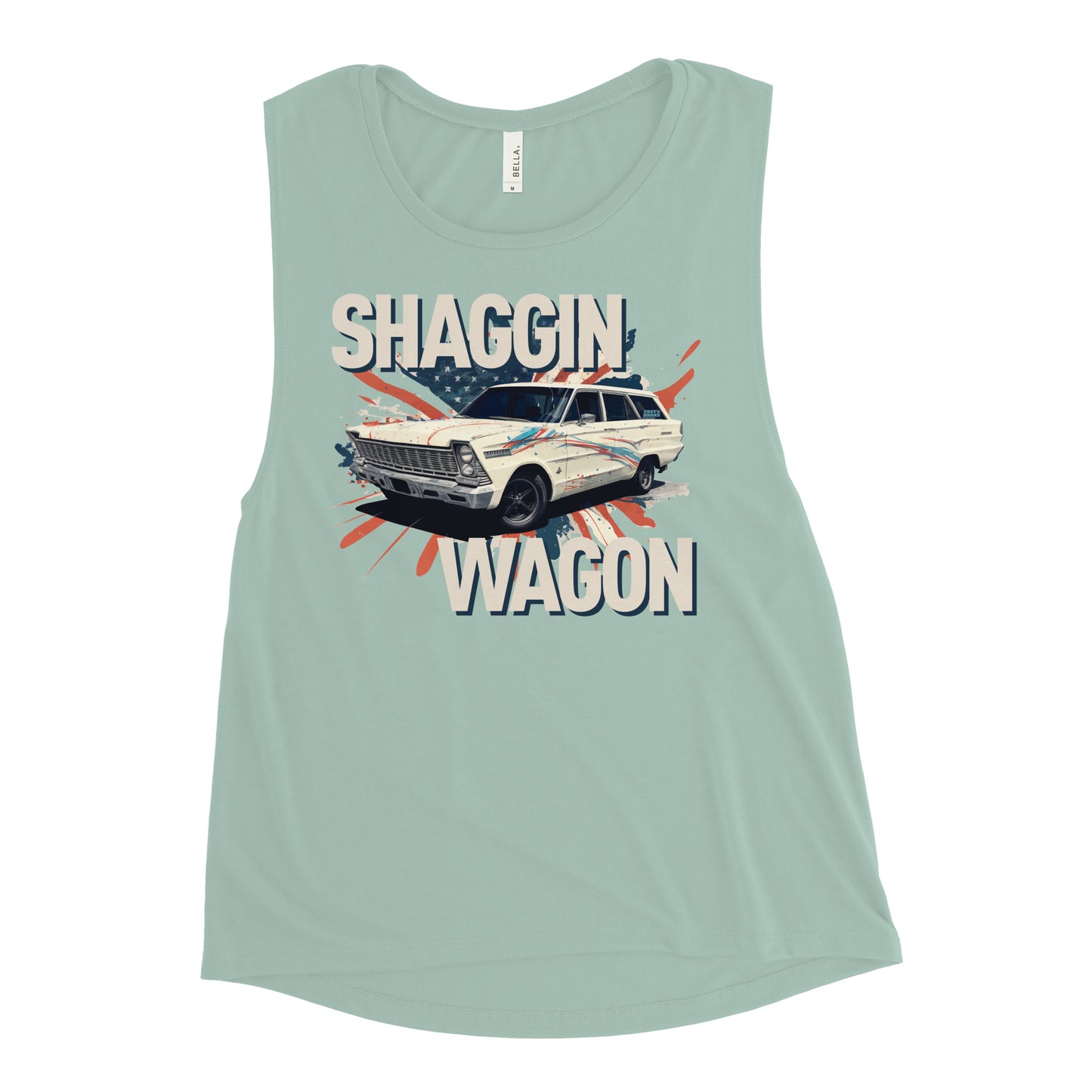 Shaggin Wagon Ladies’ Muscle Tank