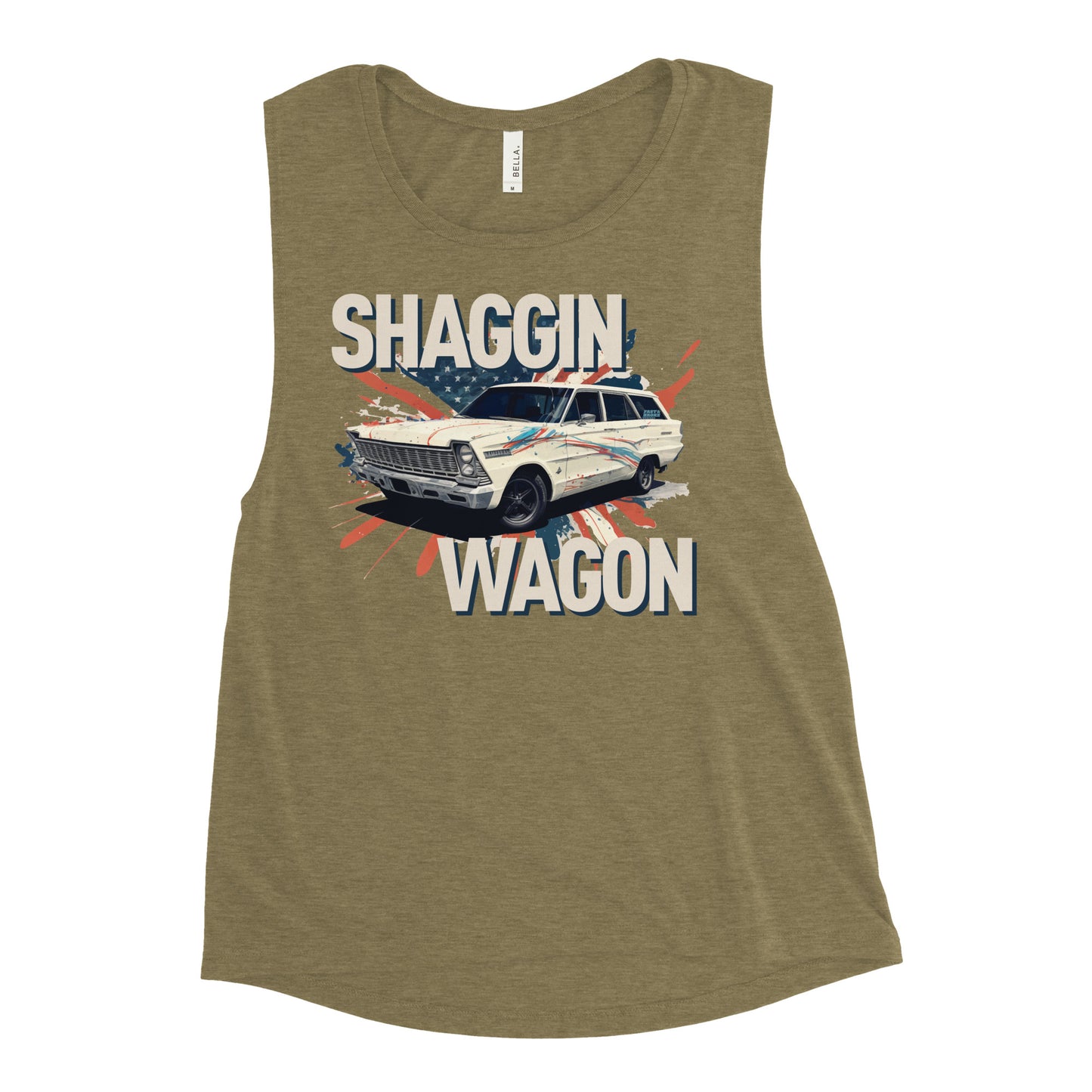 Shaggin Wagon Ladies’ Muscle Tank