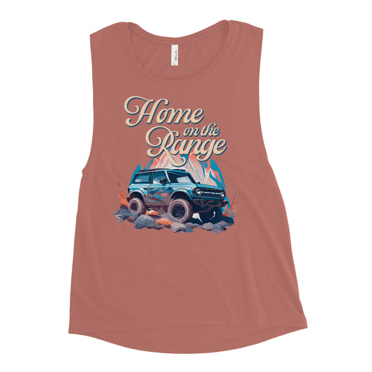 Home On The Range Ladies’ Muscle Tank