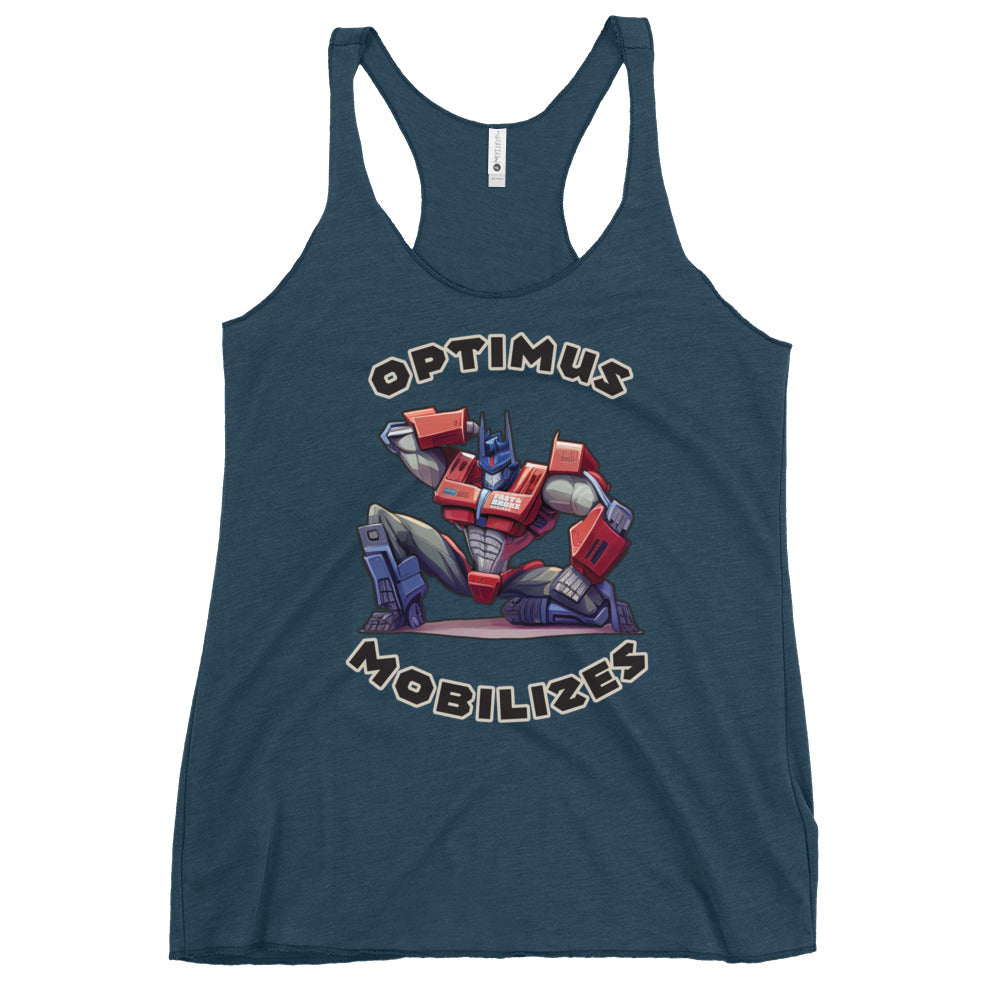 Optimus Mobilizes - Women's Racerback Tank