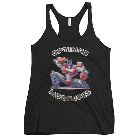 Optimus Mobilizes - Women's Racerback Tank