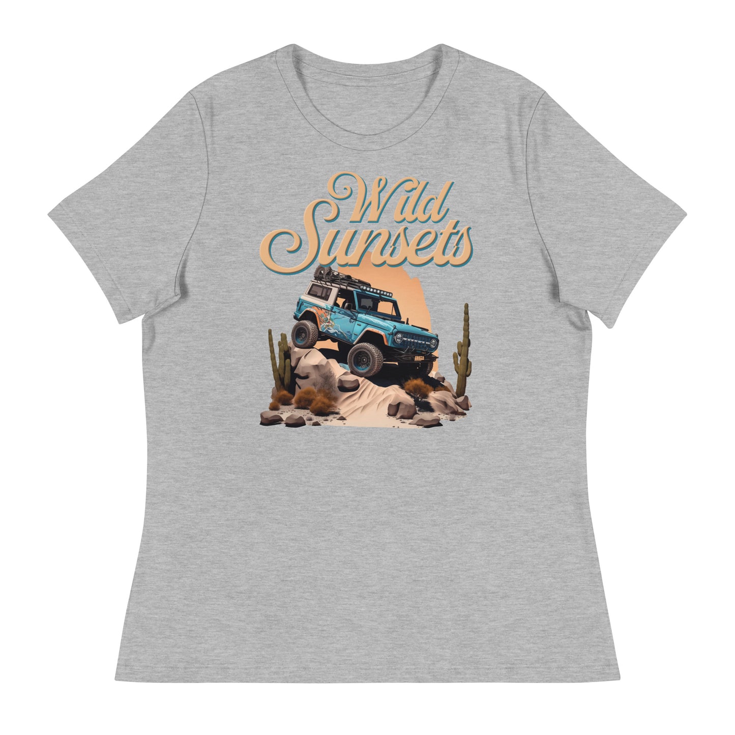 Wild Sunsets Women's Relaxed T-Shirt