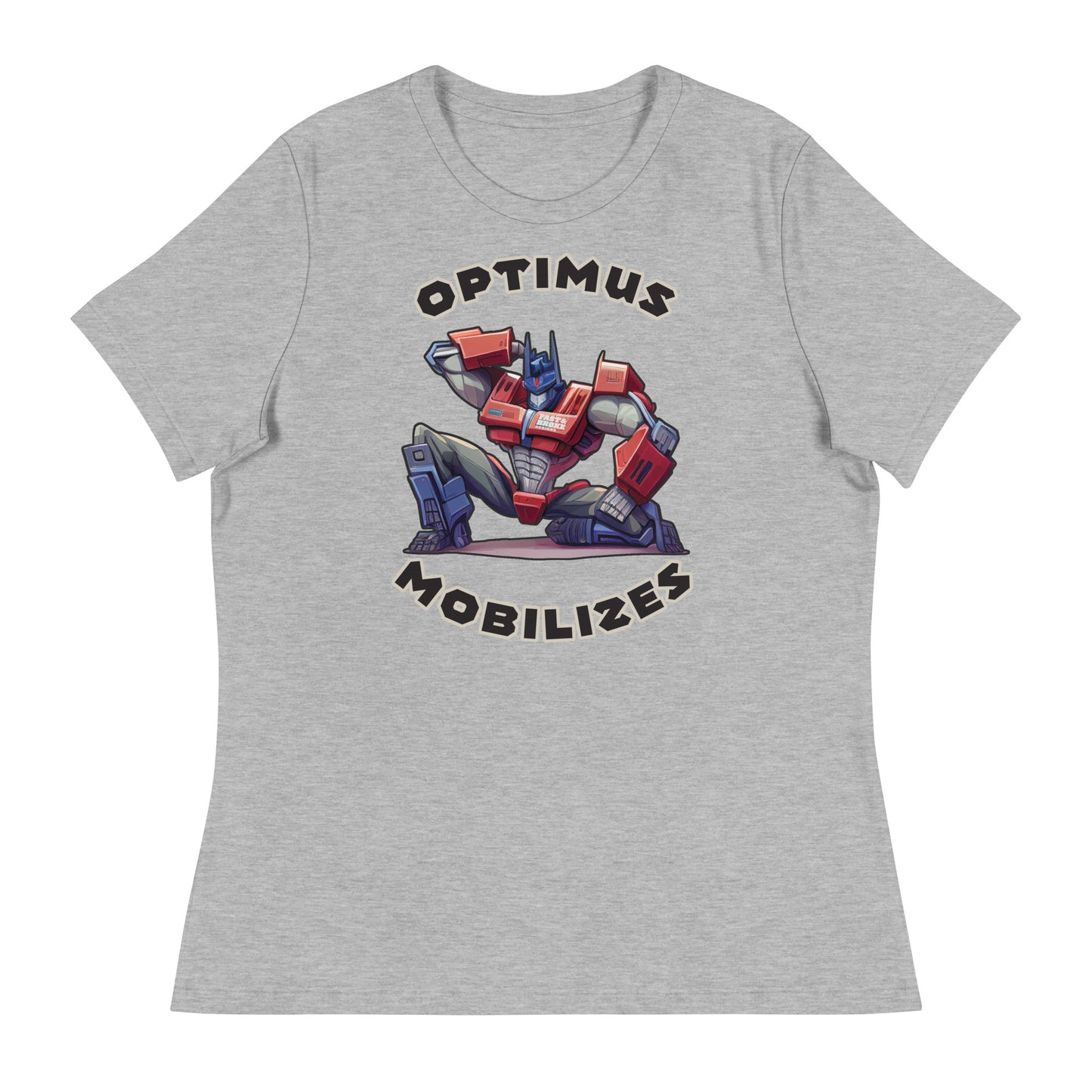 Optimus Mobilizes Women's Relaxed T-Shirt