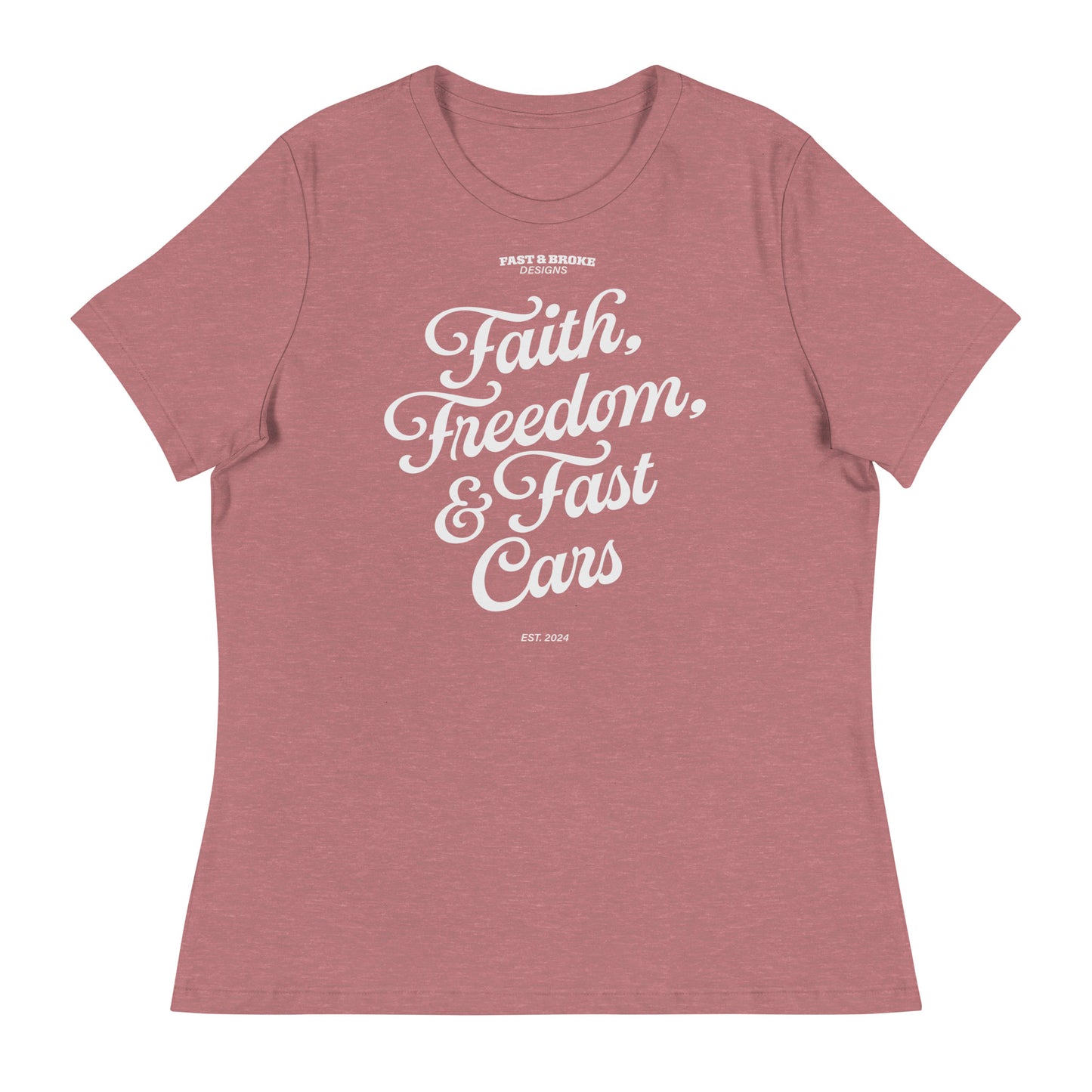 Faith & Freedom Women's Relaxed T-Shirt