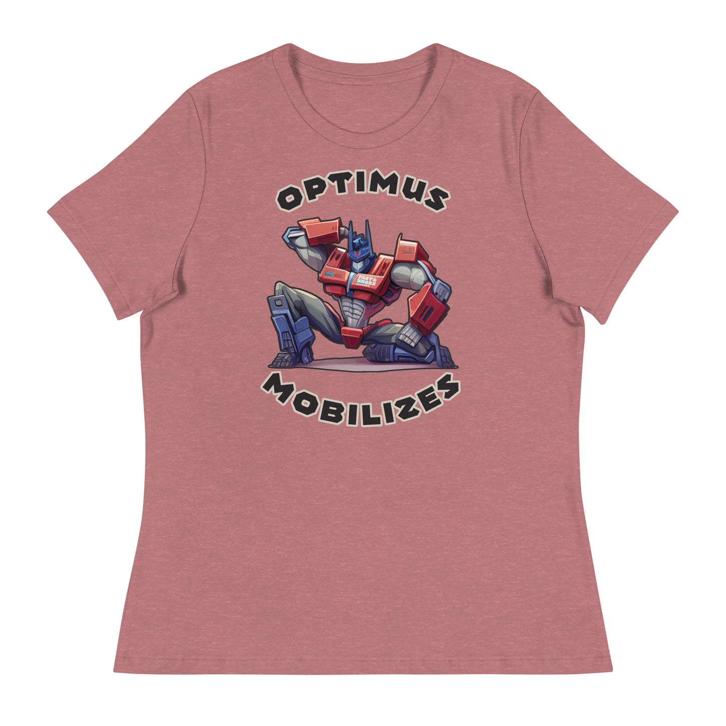 Optimus Mobilizes Women's Relaxed T-Shirt