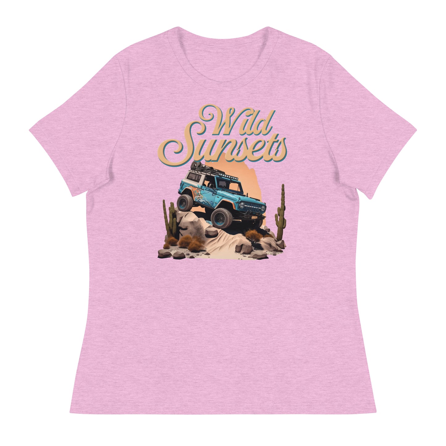 Wild Sunsets Women's Relaxed T-Shirt