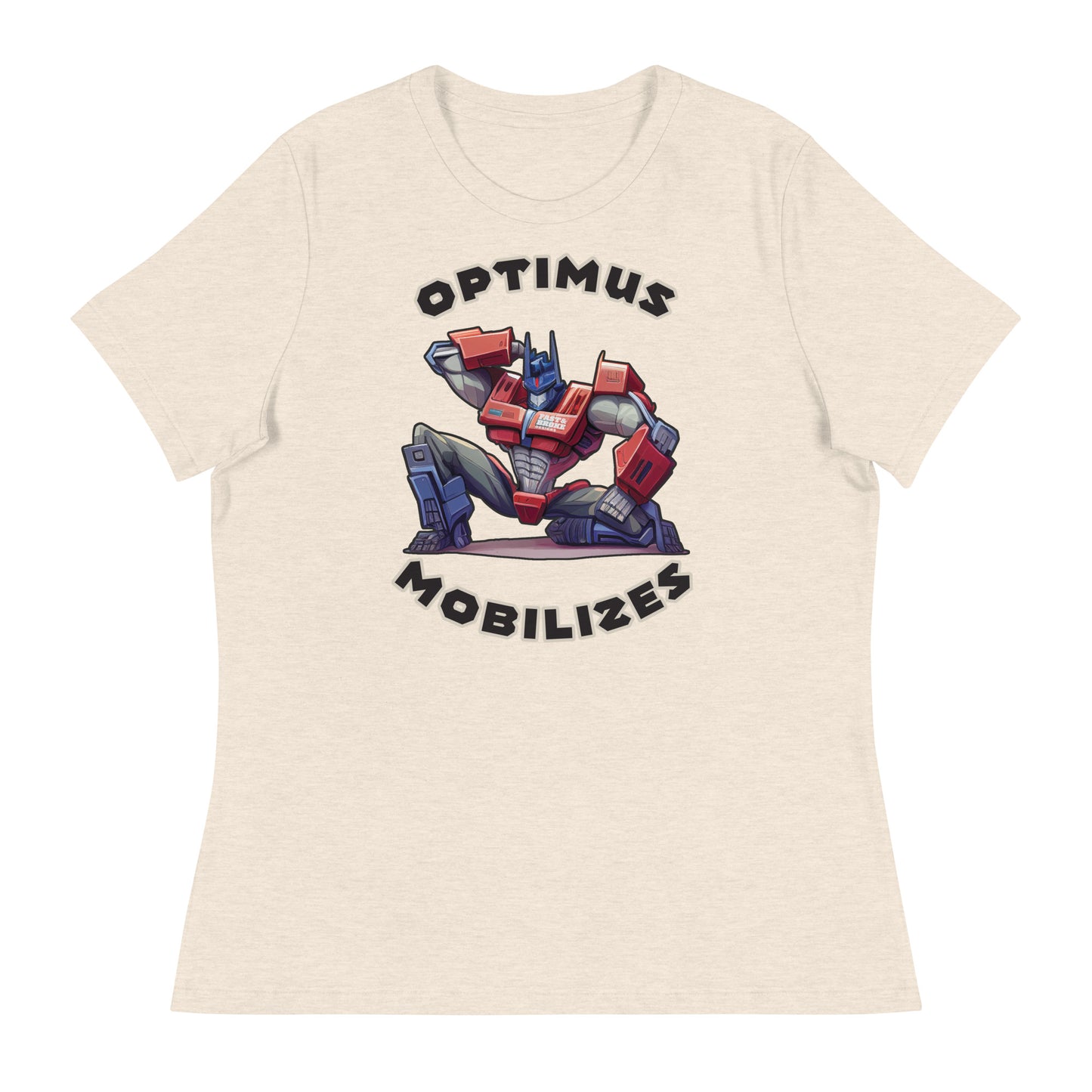 Optimus Mobilizes Women's Relaxed T-Shirt