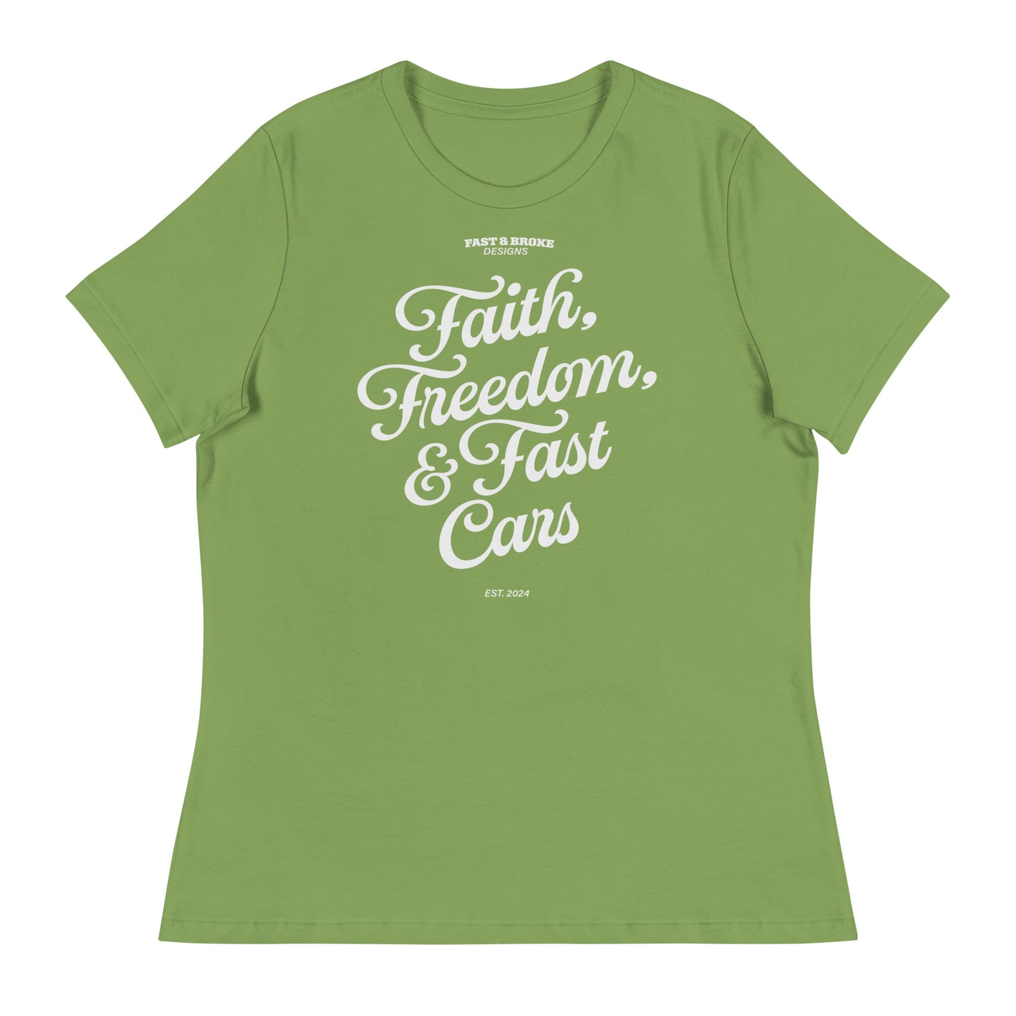 Faith & Freedom Women's Relaxed T-Shirt