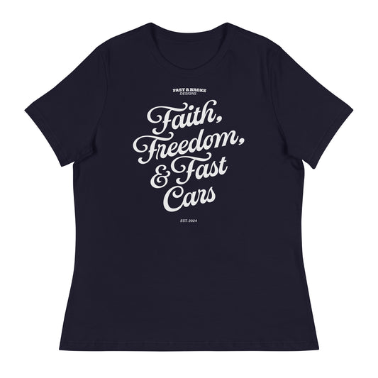 Faith & Freedom Women's Relaxed T-Shirt